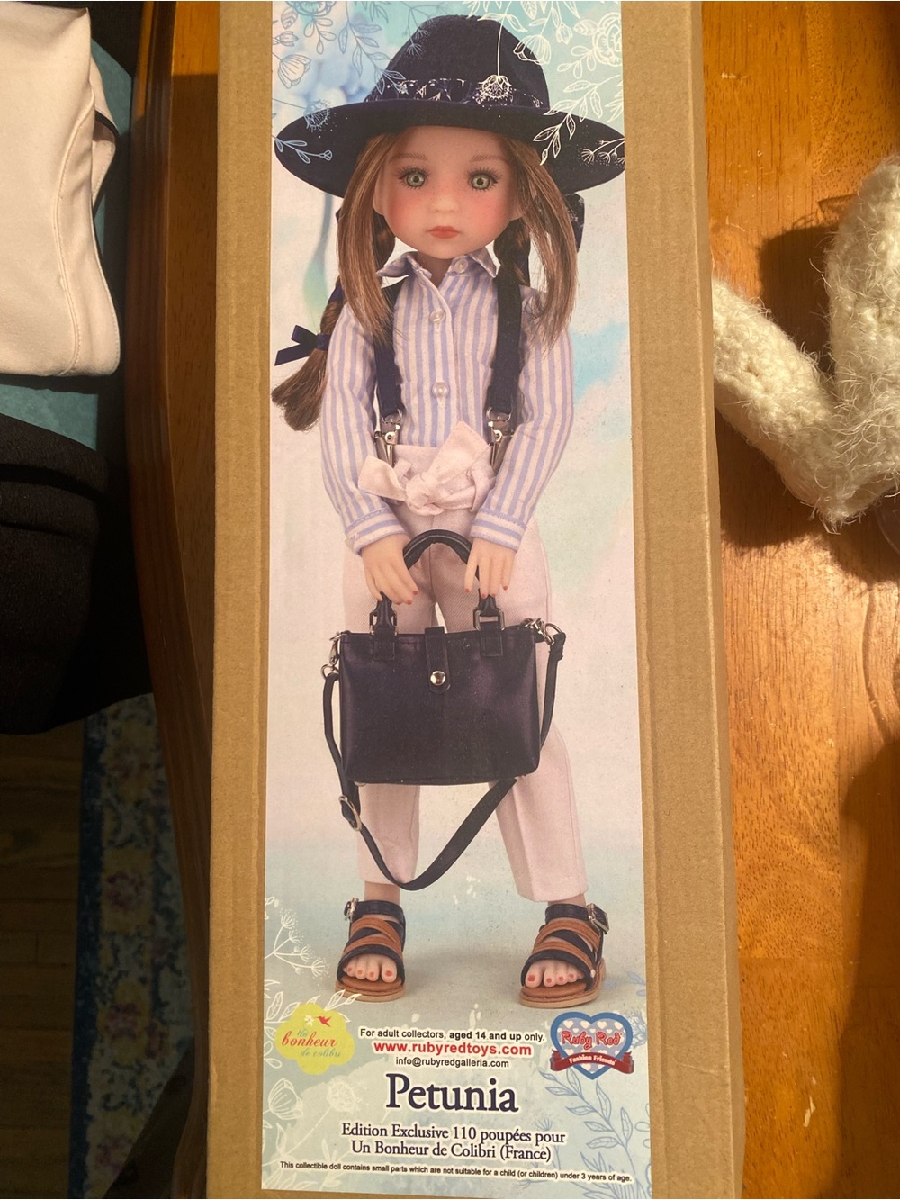 Ruby Red Fashion Doll - French exclusive - Petunia